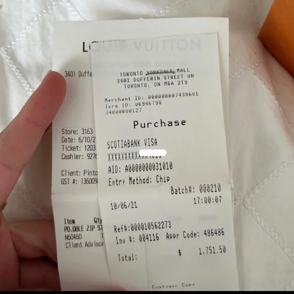 Louis Vuitton Double Zip Pochette in Azur - Picture 12 of 13